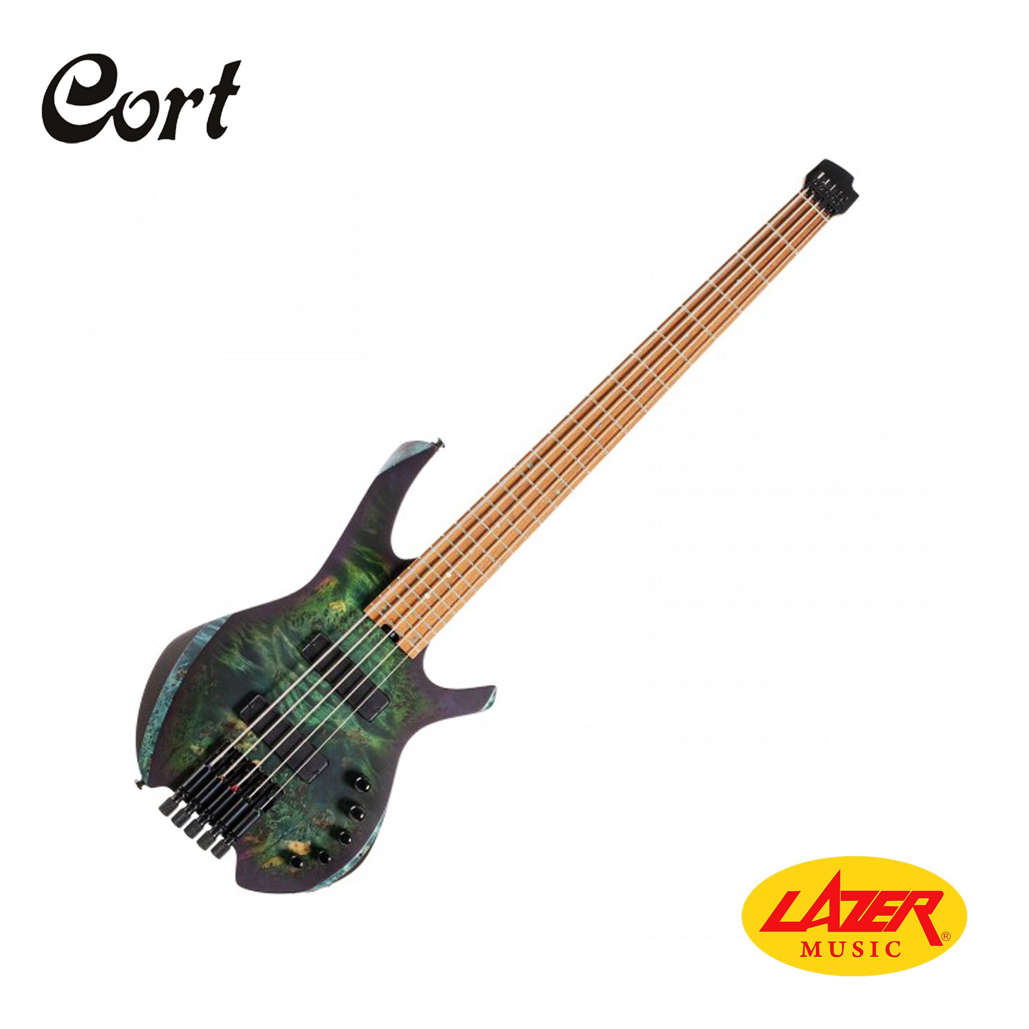 Cort Space 5 Artisan Headless Bass Guitar